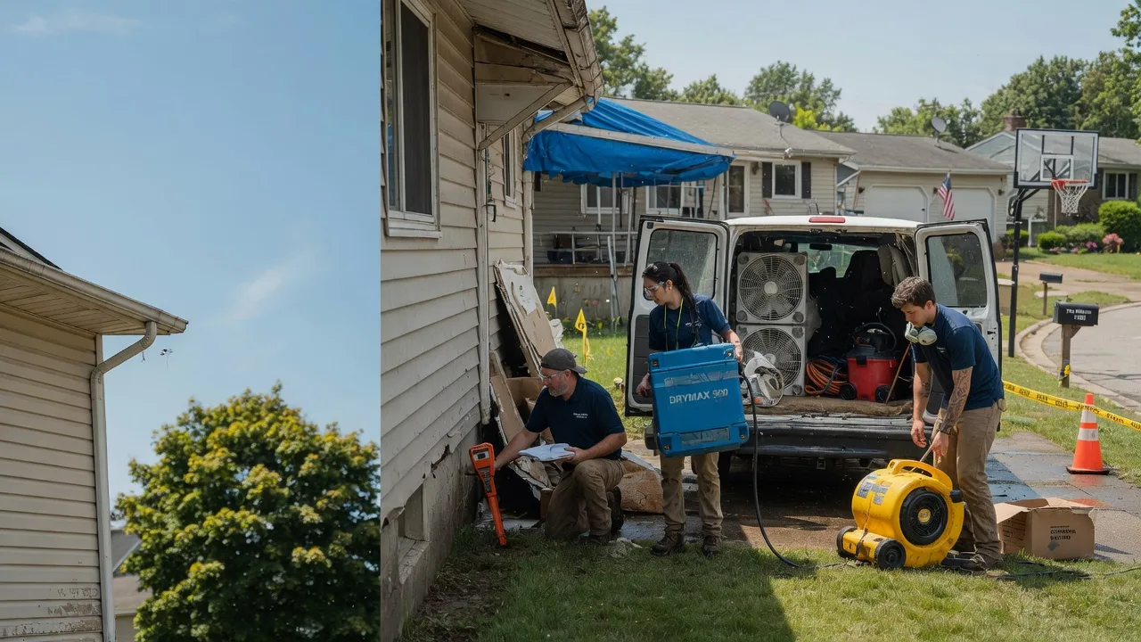 Ceiling Leak Cleanup in Sulphur Springs, IN near me