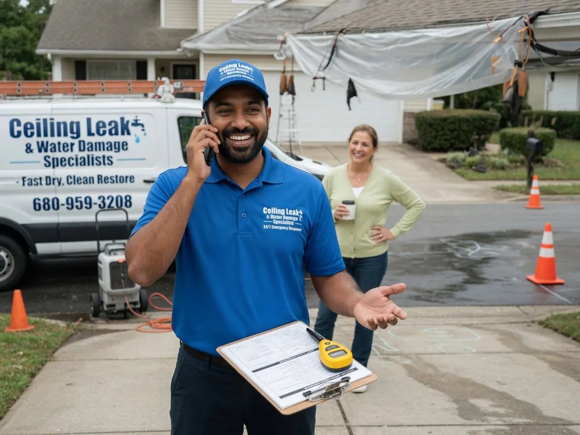 Ceiling Leak Cleanup Sulphur Springs, IN FAQs